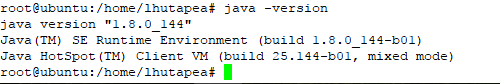 Java 8 instalation check